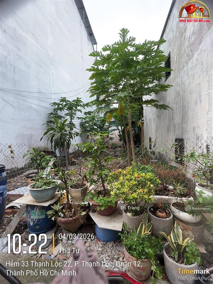 Bán nhà đất Đường Thạnh Lộc 22 – Phường cũ Không xác định – Quận 12 – Phường mới Không xác định – Thành phố Hồ Chí Minh – Diện tích 98 m2 – Giá 3.85 tỷ