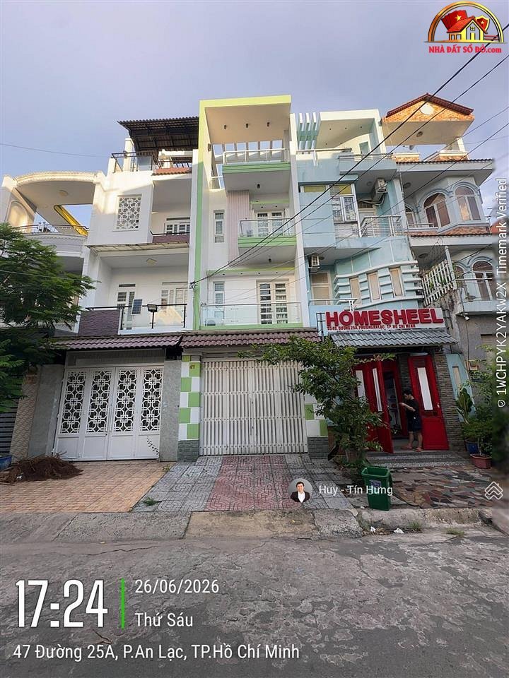Bán nhà đất Đường Số 25A – Phường cũ Bình Trị Đông B Quận Bình Tân – Phường mới Bình Trị Đông B – Thành phố Hồ Chí Minh 84m2 10.8 tỷ