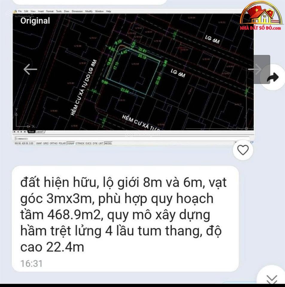 Bán nhà đất Đường Cách Mạng Tháng Tám – Phường cũ 7 Quận Tân Bình – Phường mới 7 – Thành phố Hồ Chí Minh diện tích 460 m2 giá 78000000000