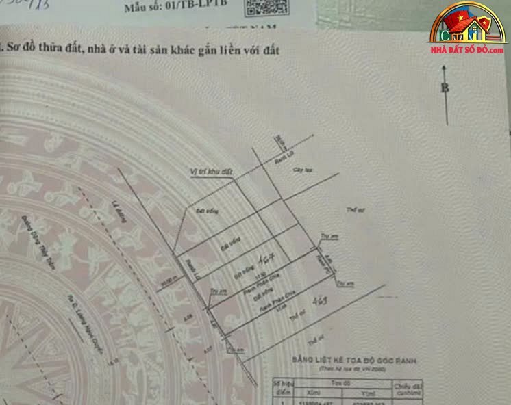 Bán đất Đường Đặng Thùy Trâm – Phường cũ 13 Quận Bình Thạnh – Phường mới 13 – Thành phố Hồ Chí Minh diện tích 78 m² giá 16800000000