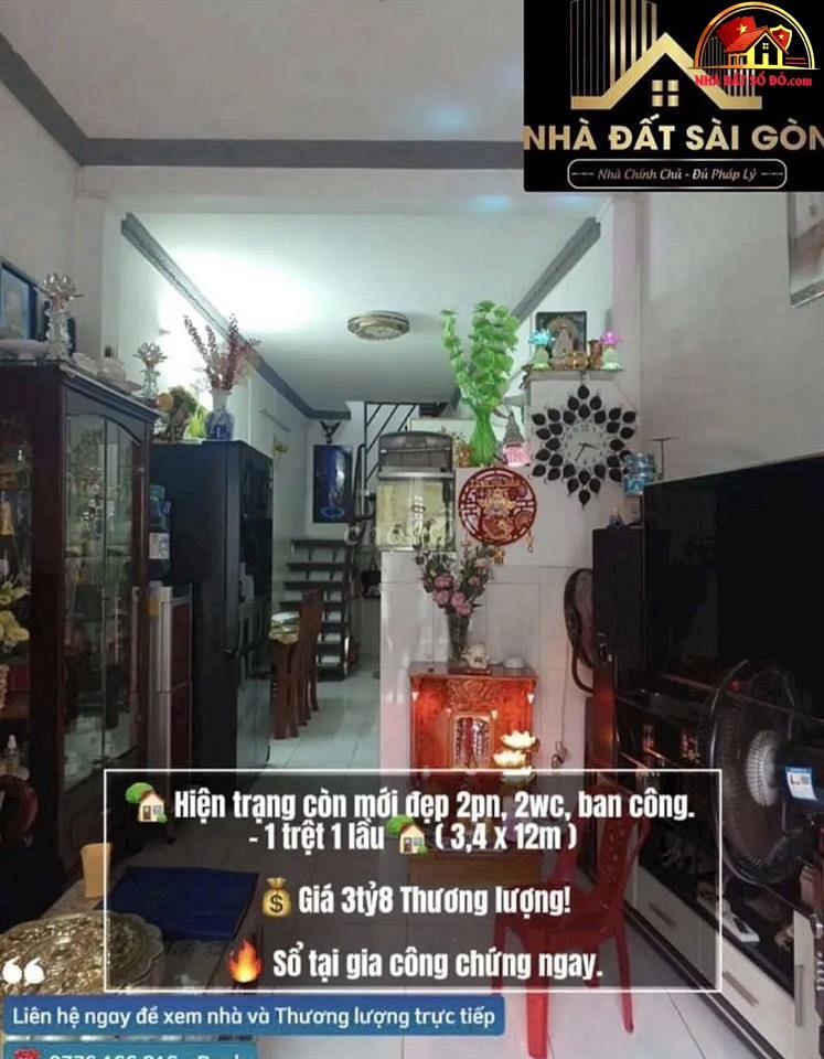 Nhà đất sổ đỏ Đường Bà Hom – Phường cũ 14 Quận 6 – Phường mới 14 – Thành phố Hồ Chí Minh – Diện tích 30 m2 – Giá 3.6 tỷ