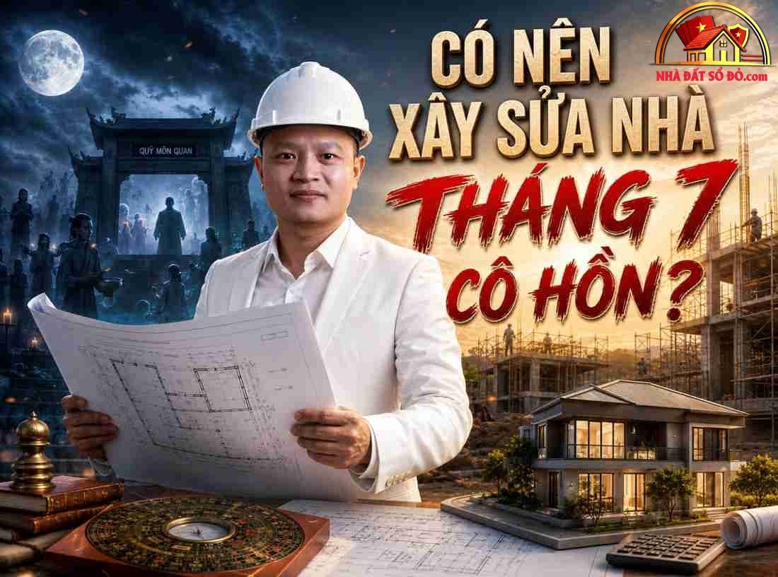 Xây Dựng Nhà Đất Sổ Đỏ Vào Tháng Ngâu: Nhìn Từ Chuyên Gia