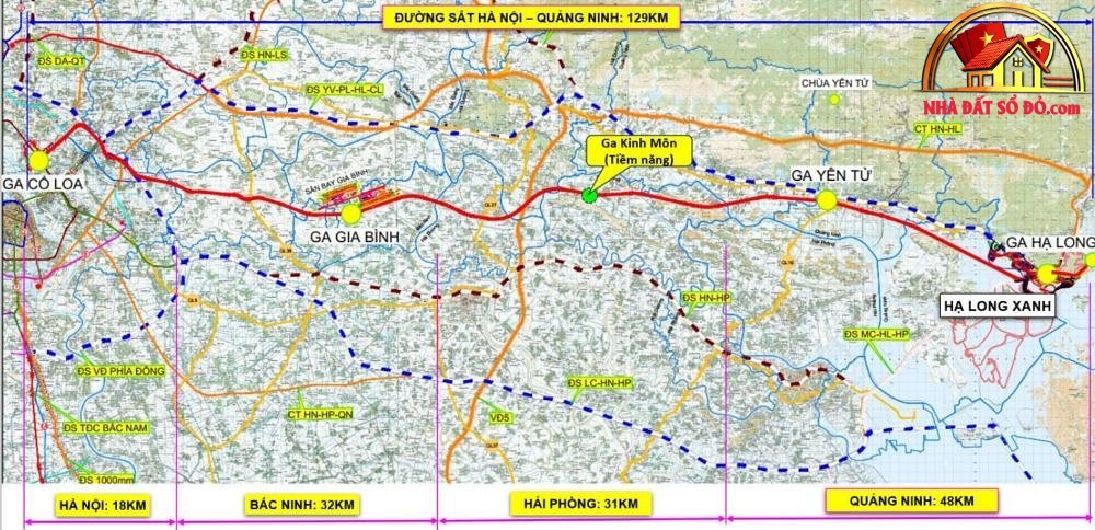 Tuyến Đường Sắt Cao Tốc Hà Nội – Quảng Ninh: Cột Mốc Đáng Chú Ý