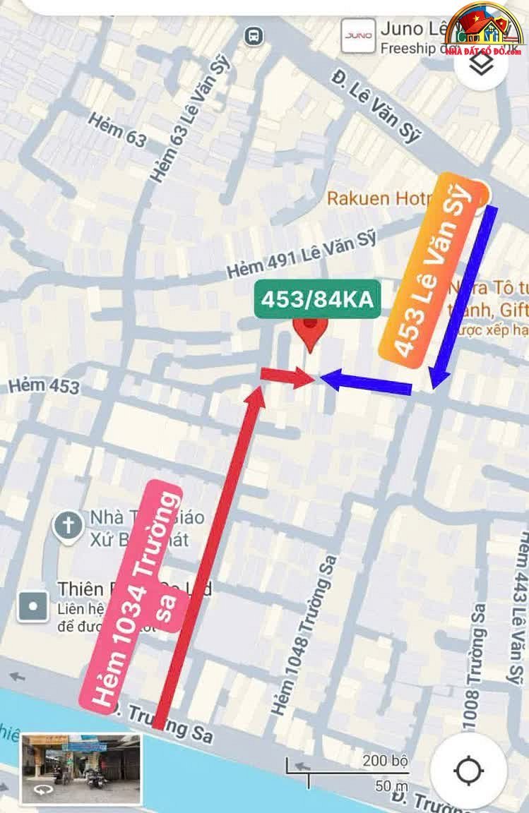 Bán nhà đất Đường Phan Văn Hân – Phường cũ 17 Quận Bình Thạnh – Phường mới 17 – Thành phố Hồ Chí Minh diện tích 29 m2 giá 3.7 tỷ
