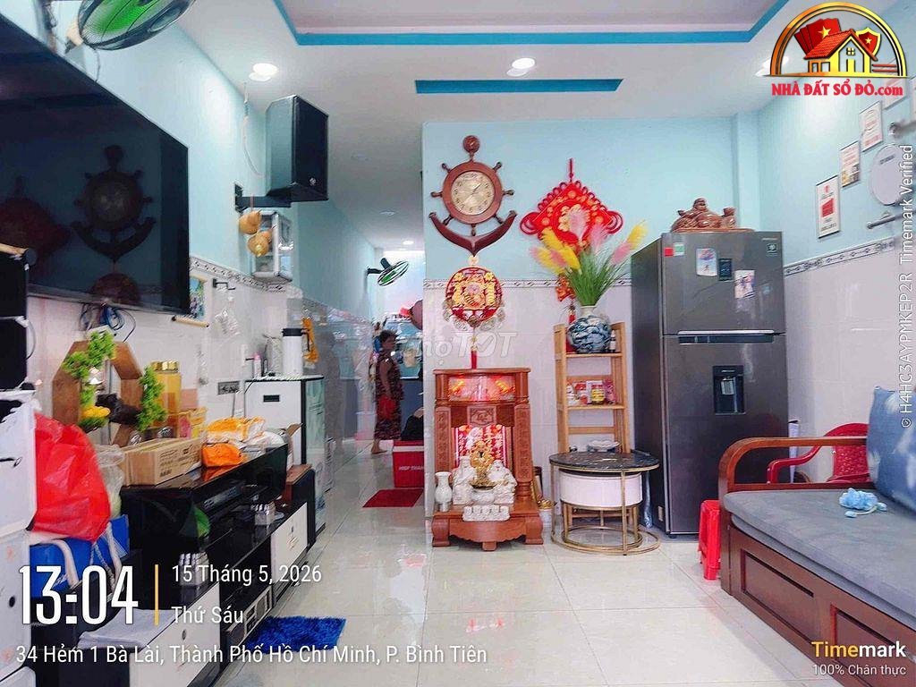 Bán nhà đất Đường Bà Lài – Phường cũ Phường 6 Quận 10 – Phường mới Phường 6 – Thành phố Hồ Chí Minh – Diện tích 24m2 – Giá 2.5 tỷ