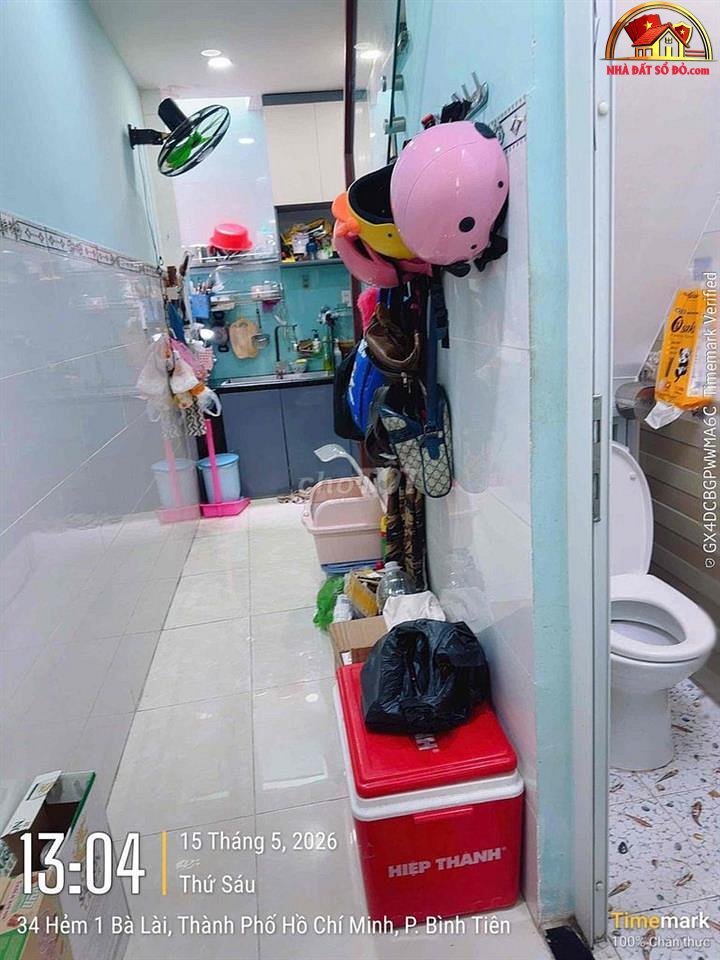 Bán nhà đất Đường Bà Lài – Phường cũ Phường 6 Quận 10 – Phường mới Phường 6 – Thành phố Hồ Chí Minh – Diện tích 24m2 – Giá 2.5 tỷ