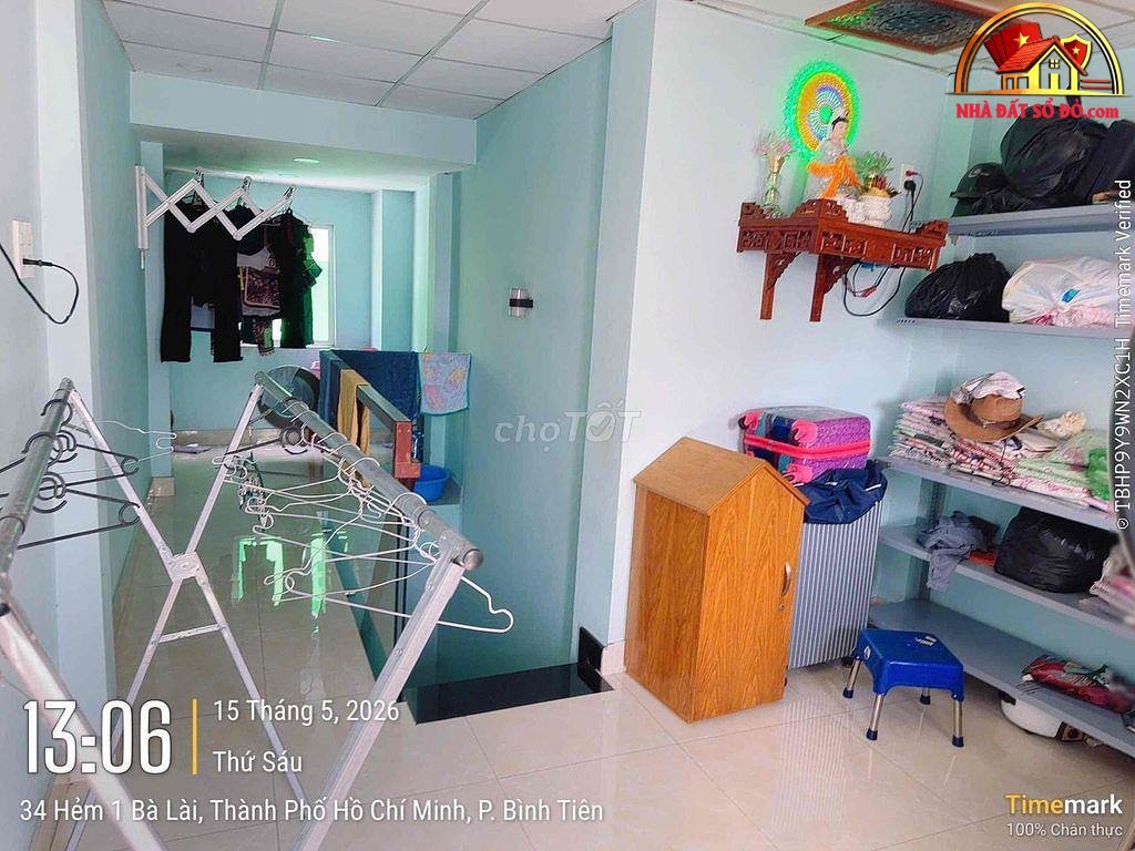 Bán nhà đất Đường Bà Lài – Phường cũ Phường 6 Quận 10 – Phường mới Phường 6 – Thành phố Hồ Chí Minh – Diện tích 24m2 – Giá 2.5 tỷ