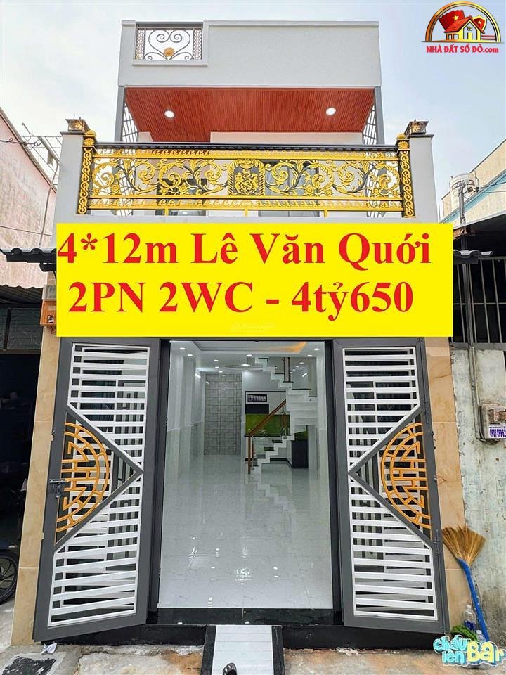Bán nhà đất Đường Lê Văn Quới – Phường cũ Không xác định – Quận Không xác định – Phường mới Không xác định – Thành phố Hồ Chí Minh 50m2 4.65 tỷ