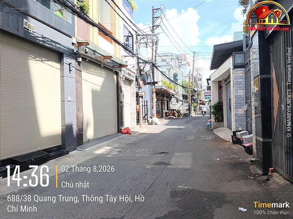 Nhà đất Đường Quang Trung – Phường cũ 14 Quận Gò Vấp – Phường mới 14 – Thành phố Hồ Chí Minh 126 m2 14.2 tỷ
