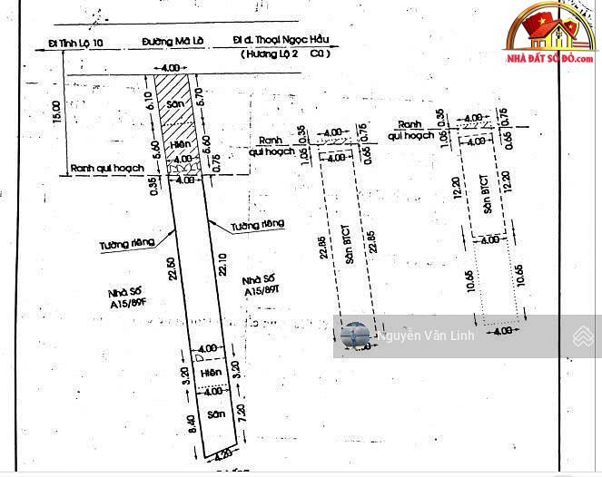 Bán nhà đất Đường Mã Lò – Phường cũ Bình Trị Đông A Quận Bình Tân – Phường mới Bình Trị Đông A – Thành phố Hồ Chí Minh diện tích 133 m2 giá 14 tỷ