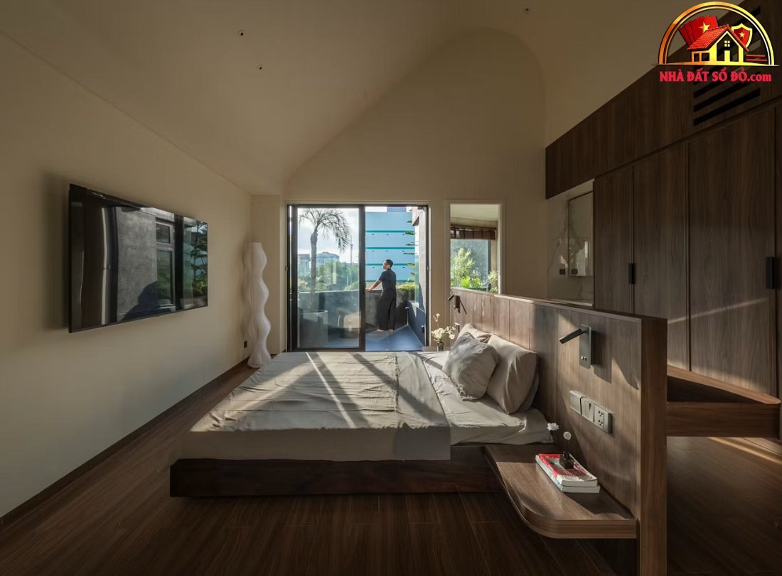 Nhà lô góc Phan Rang: Lớp vỏ đá rửa và phương án hướng nội ứng xử với nắng gió- Ảnh 9. Nhà lô góc Phan Rang: Lớp vỏ đá rửa và phương án hướng nội ứng xử với nắng gió- Ảnh 9.