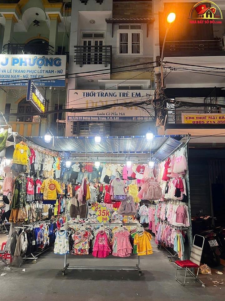 Sang shop thời trang trẻ em Đường Quang Trung – Phường cũ 11 Quận Gò Vấp – Phường mới 11 – Thành phố Hồ Chí Minh diện tích 80 m2 giá 150 triệu