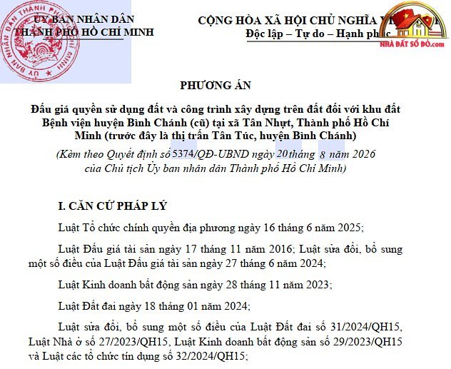 TP.HCM đấu giá khu đất để xây nhà ở với giá từ 370 tỷ- Ảnh 1.