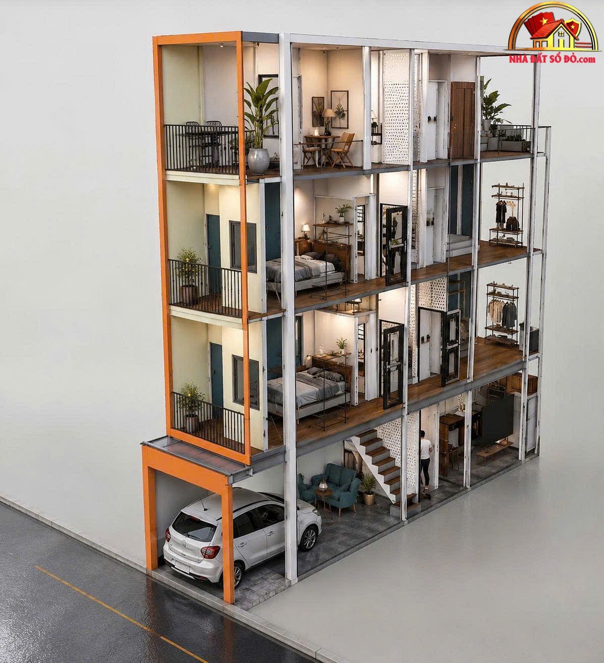 Căn hộ dịch vụ cách mạng tháng tám – Phường cũ 5 Quận Tân Bình – Phường mới Tân Sơn Nhất – Thành phố Hồ Chí Minh diện tích 115m2 giá 7.85 tỷ