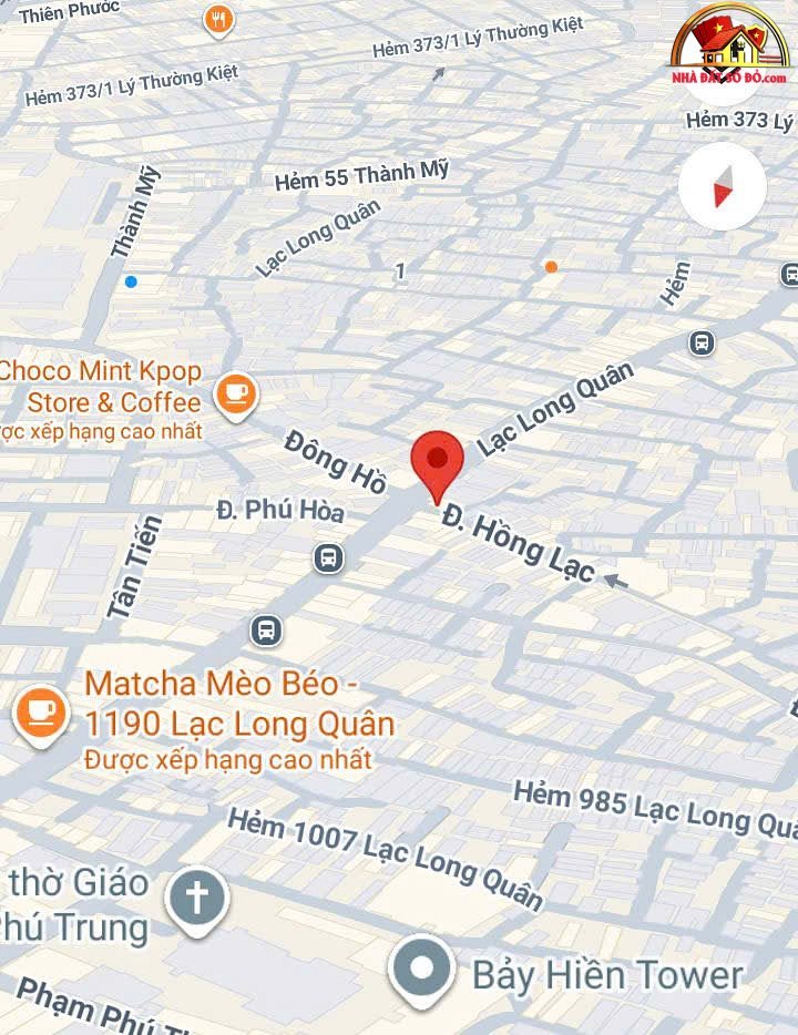 Bán nhà đất Đường Hồng Lạc – Phường cũ Bảy Hiền Quận Tân Bình – Phường mới Bảy Hiền – Thành phố Hồ Chí Minh 46m2 7 tỷ