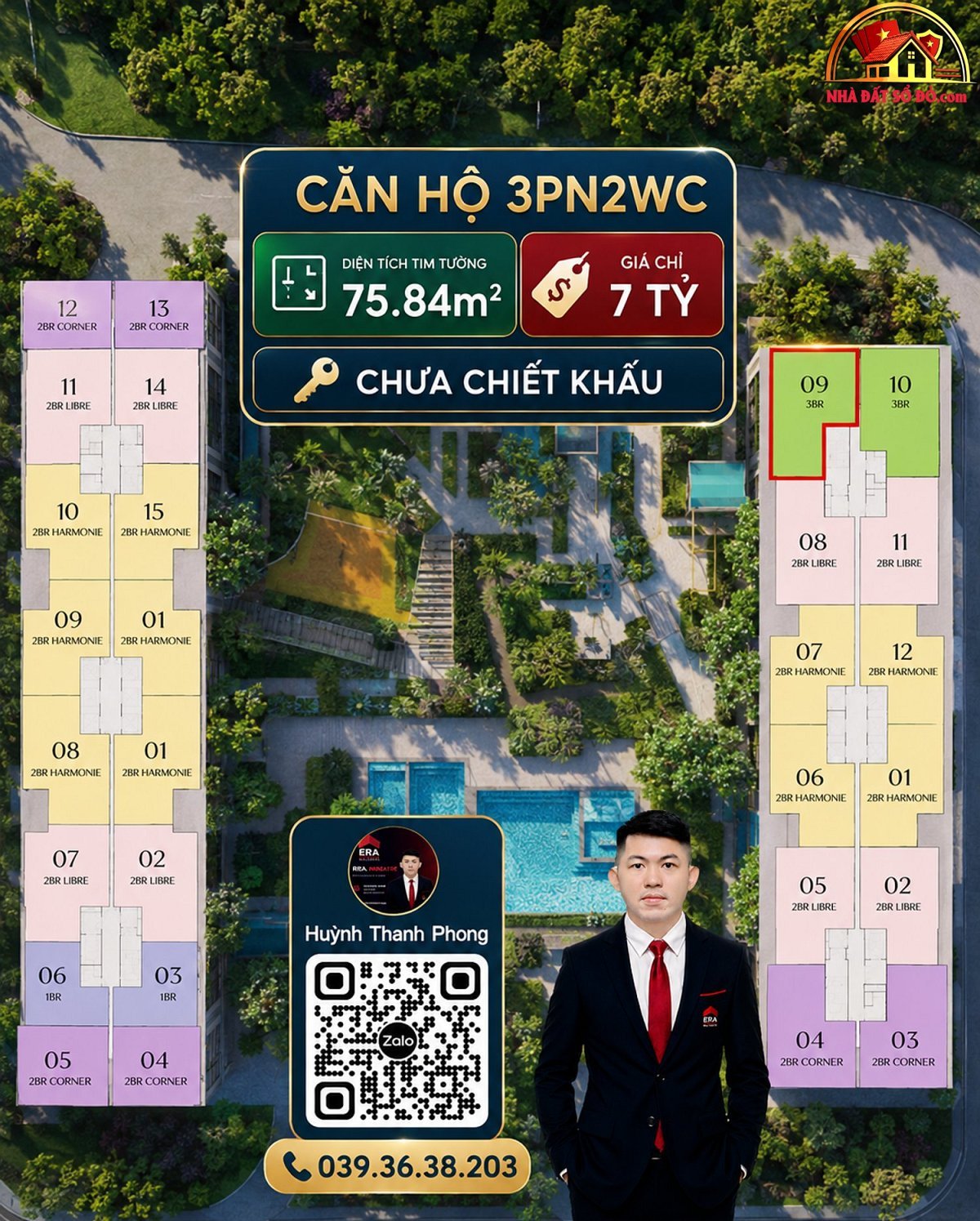 75.84m2 – Giá 7 tỷ chưa chiết khấu 15 – Căn góc 3PN2WC Arcadia Bán nhà đất Đường Nguyễn Hữu Thọ – Phường cũ Phước Kiển – Huyện Nhà Bè – Phường mới Phước Kiển – Thành phố Hồ Chí Minh