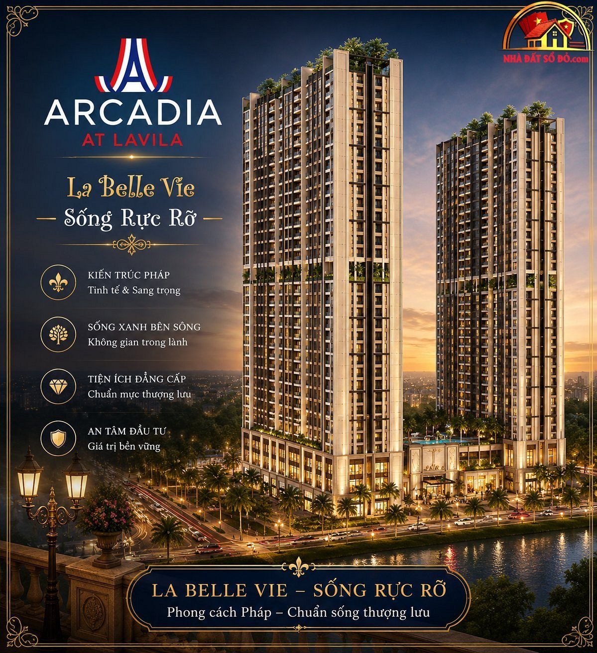 Chính thức 65.61m2 – Giá 5.85 tỷ chưa chiết khấu 15 – 2PN2WC Arcadia Bán nhà đất Đường Nguyễn Hữu Thọ – Phường cũ Phước Kiển – Huyện Nhà Bè – Phường mới Phước Kiển – Thành phố Hồ Chí Minh