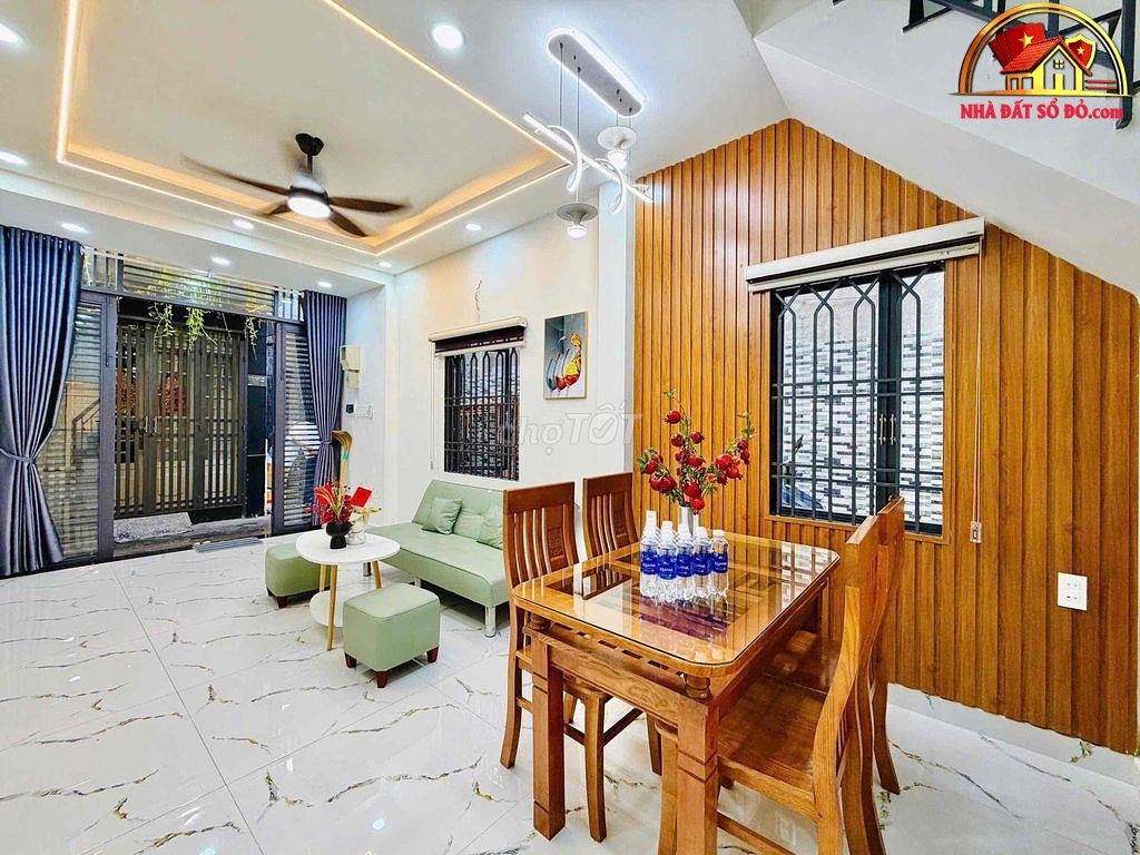 Nhà mới đẹp, nở hậu, gần chợ Phạm Văn Bạch – 3PN – 3.98 tỷ – NHÀ ĐẤT BẤT ĐỘNG SẢN SỔ ĐỎ
