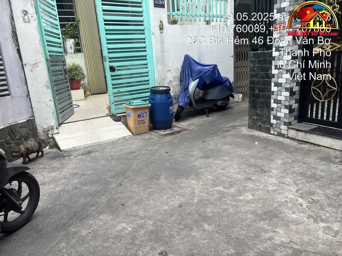 Hẻm xe ba gác, thông thoáng – Đoàn Văn Bơ – Quận 4 – NHÀ ĐẤT BẤT ĐỘNG SẢN SỔ ĐỎ