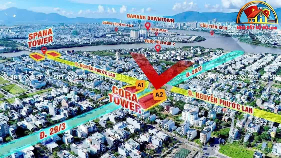 Căn hộ 2PN giá 4.8 tỷ, view sông, Cora Tower – Đà Nẵng – NHÀ ĐẤT BẤT ĐỘNG SẢN SỔ ĐỎ