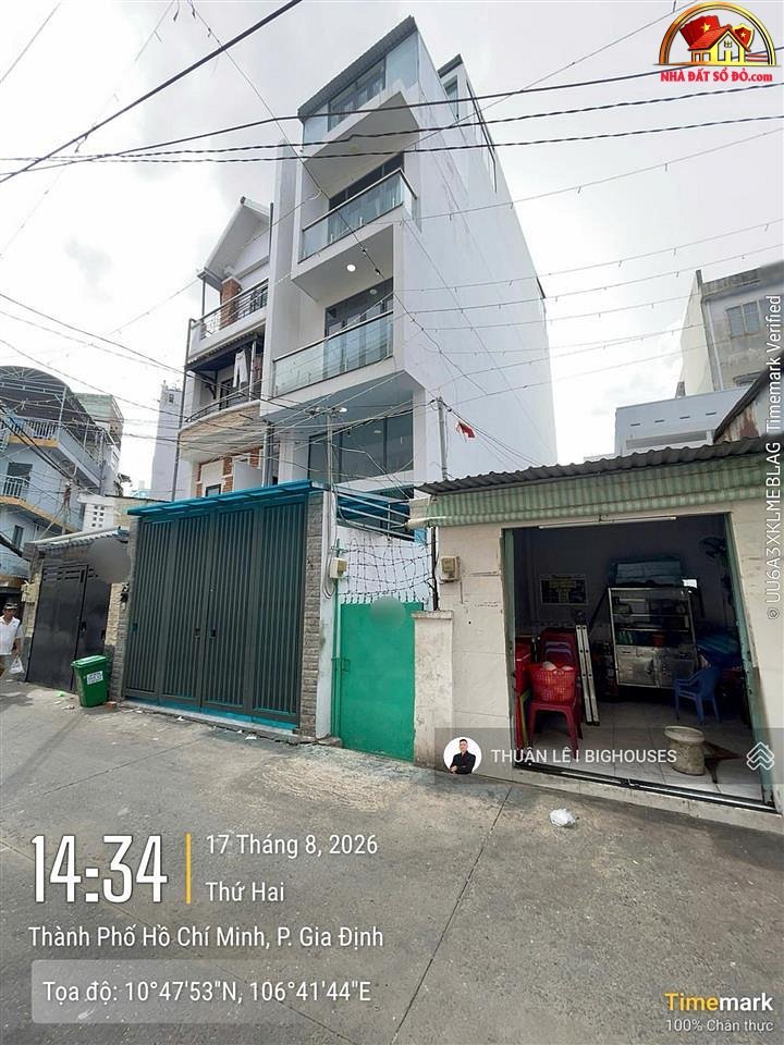Nhà mới, đẹp, thang máy HXH 6m gần Lê Văn Duyệt – Phường 3 – Bình Thạnh – NHÀ ĐẤT BẤT ĐỘNG SẢN SỔ ĐỎ