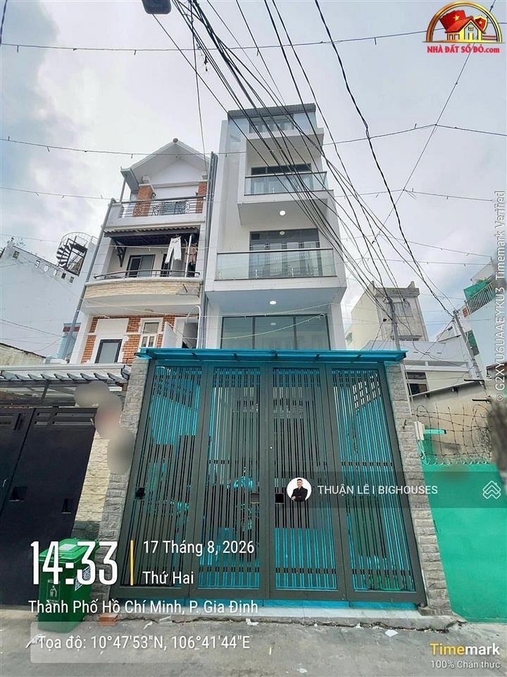 Nhà mới, đẹp, thang máy HXH 6m gần Lê Văn Duyệt – Phường 3 – Bình Thạnh – NHÀ ĐẤT BẤT ĐỘNG SẢN SỔ ĐỎ