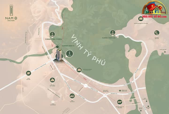 Căn hộ Nam Ô Discovery – Mặt tiền biển Đà Nẵng, Giá chỉ 60 triệu/m² – Bán nhà đất
