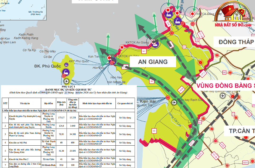 Xu hướng phát triển nhà ở An Giang 2026-2030: Cơ hội cho đầu tư