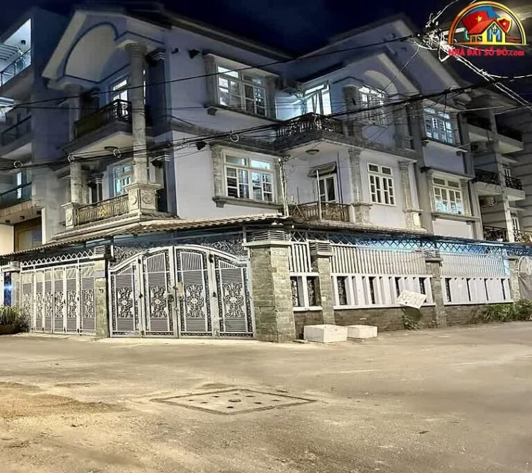 Biệt thự lô góc đẹp 3 tầng, dễ cho thuê – Gò Vấp – Hồ Chí Minh – NHÀ ĐẤT BẤT ĐỘNG SẢN SỔ ĐỎ