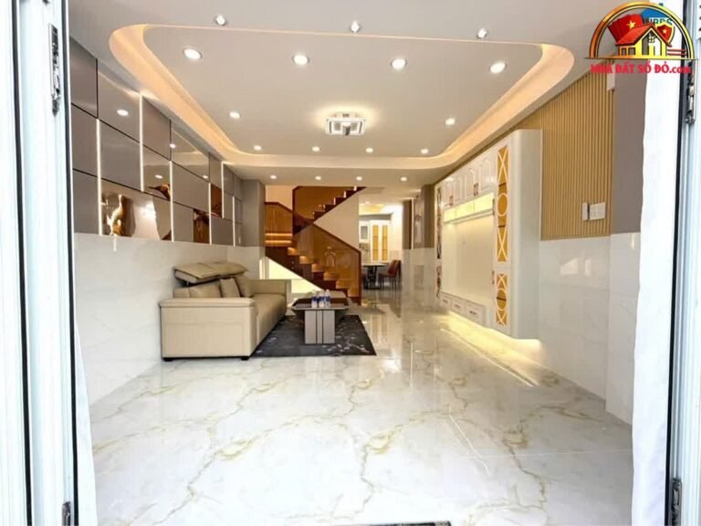 Nhà 3 tầng mặt tiền hẻm Huỳnh Tấn Phát – 48m² – 3.9 tỷ – BĐS Nhà Bè