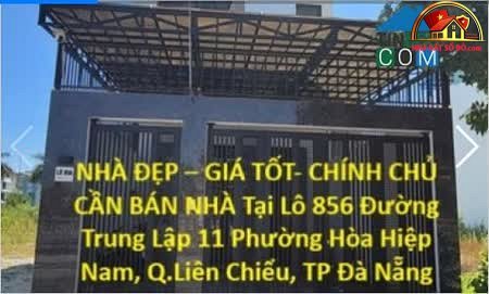 Nhà 3 tầng đẹp, khu dân cư đông đúc, giá 6 tỷ – bán nhà đất – Hòa Hiệp Nam – Liên Chiểu – Đà Nẵng – NHÀ ĐẤT BẤT ĐỘNG SẢN SỔ ĐỎ