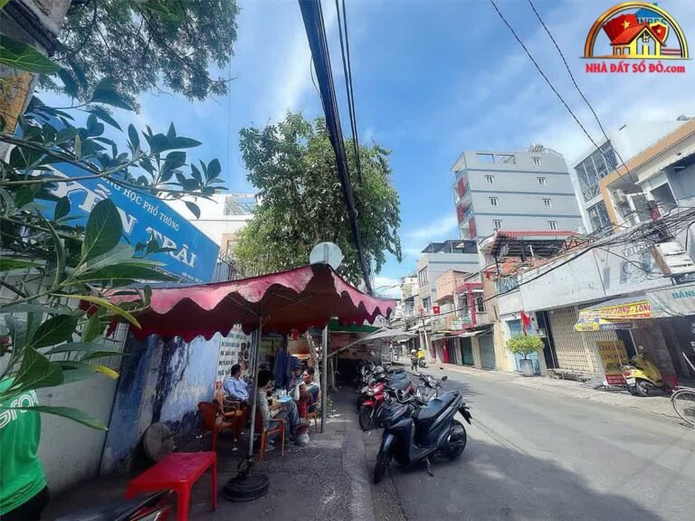 Mặt tiền kinh doanh Xóm Chiếu, 4 tầng, 75m² chỉ 12.8 tỷ – Nhà đất Bất động sản sổ đỏ
