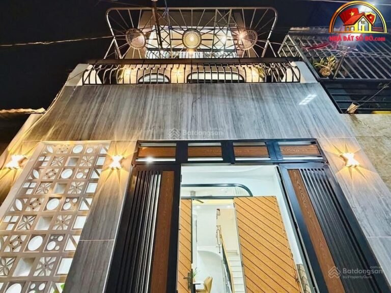 Nhà 3 tầng, hẻm thông rộng, gần khu CV Làng Hoa – 6.18 tỷ – NHÀ ĐẤT BẤT ĐỘNG SẢN SỔ ĐỎ