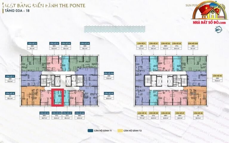 Căn hộ view đẹp, Sun Ponte 25.8m2 chỉ với 2.75 tỷ – Bán ngay