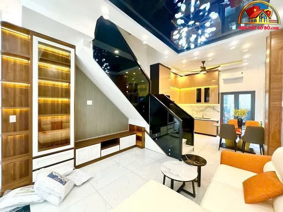 Nhà mới 4 tầng hẻm 6m tại Huỳnh Tấn Phát – Giá 6.868 tỷ – Bán nhà riêng NHÀ ĐẤT BẤT ĐỘNG SẢN SỔ ĐỎ