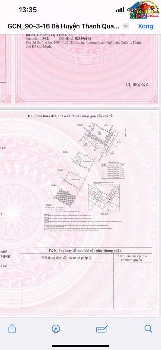 Căn nhà góc 3 lầu giá 3.8 tỷ – Gần Bà Huyện Thanh Quan – Quận 3 – NHÀ ĐẤT BẤT ĐỘNG SẢN SỔ ĐỎ