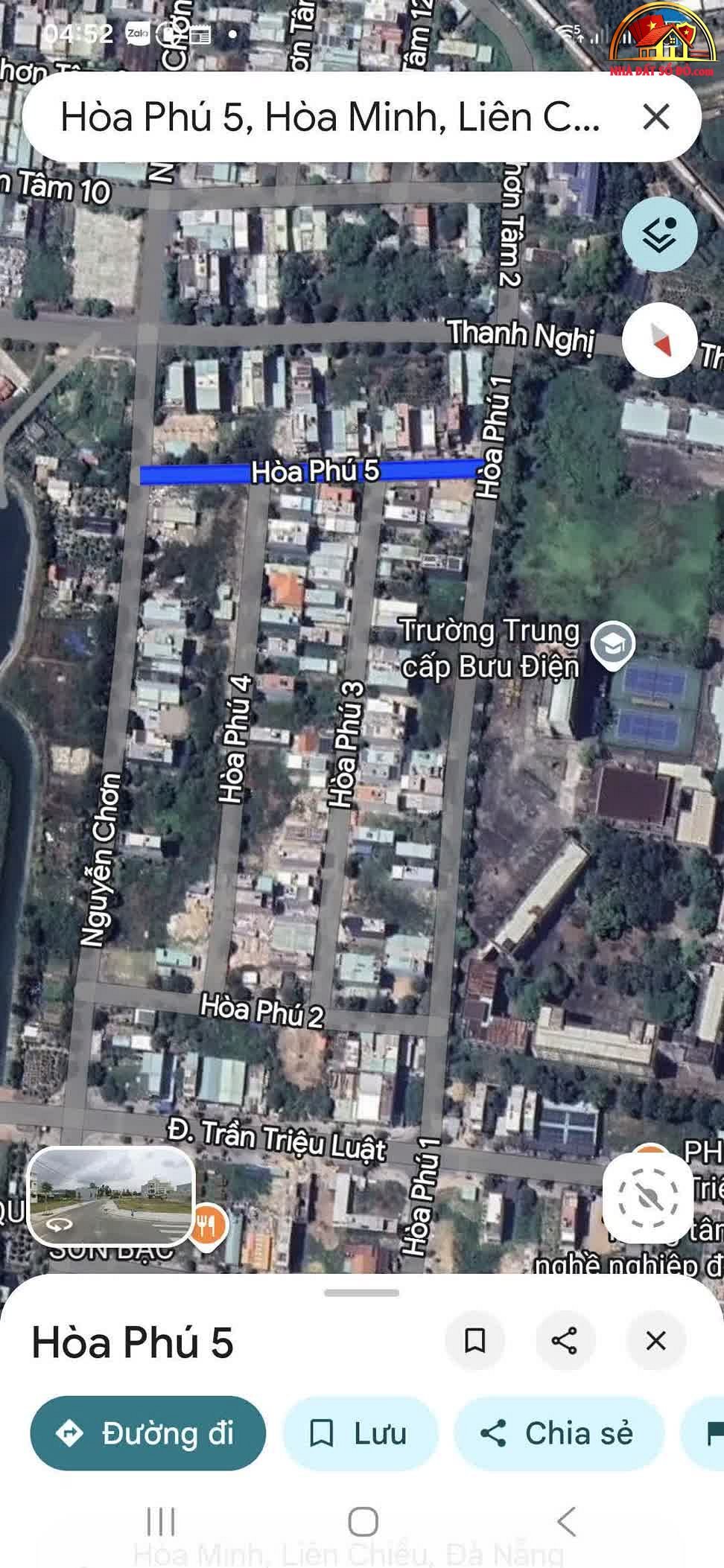 Cặp đất giá rẻ 11.2 tỷ, sổ đỏ, vị trí đẹp – Đường Hòa Phú 5 – Hòa Minh – Liên Chiểu – Đà Nẵng