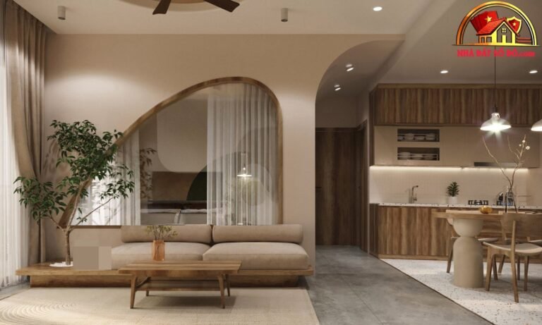 Xu hướng thiết kế căn hộ màu nâu và mẹo cho phòng ngủ nhỏ