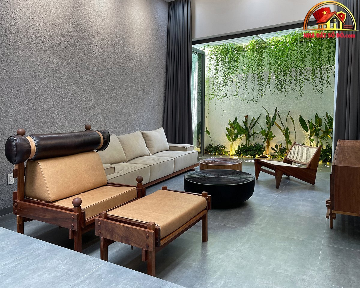 Nhà đẹp thổ cư sổ đỏ: Thực tế thiết kế On On House tại TP.HCM