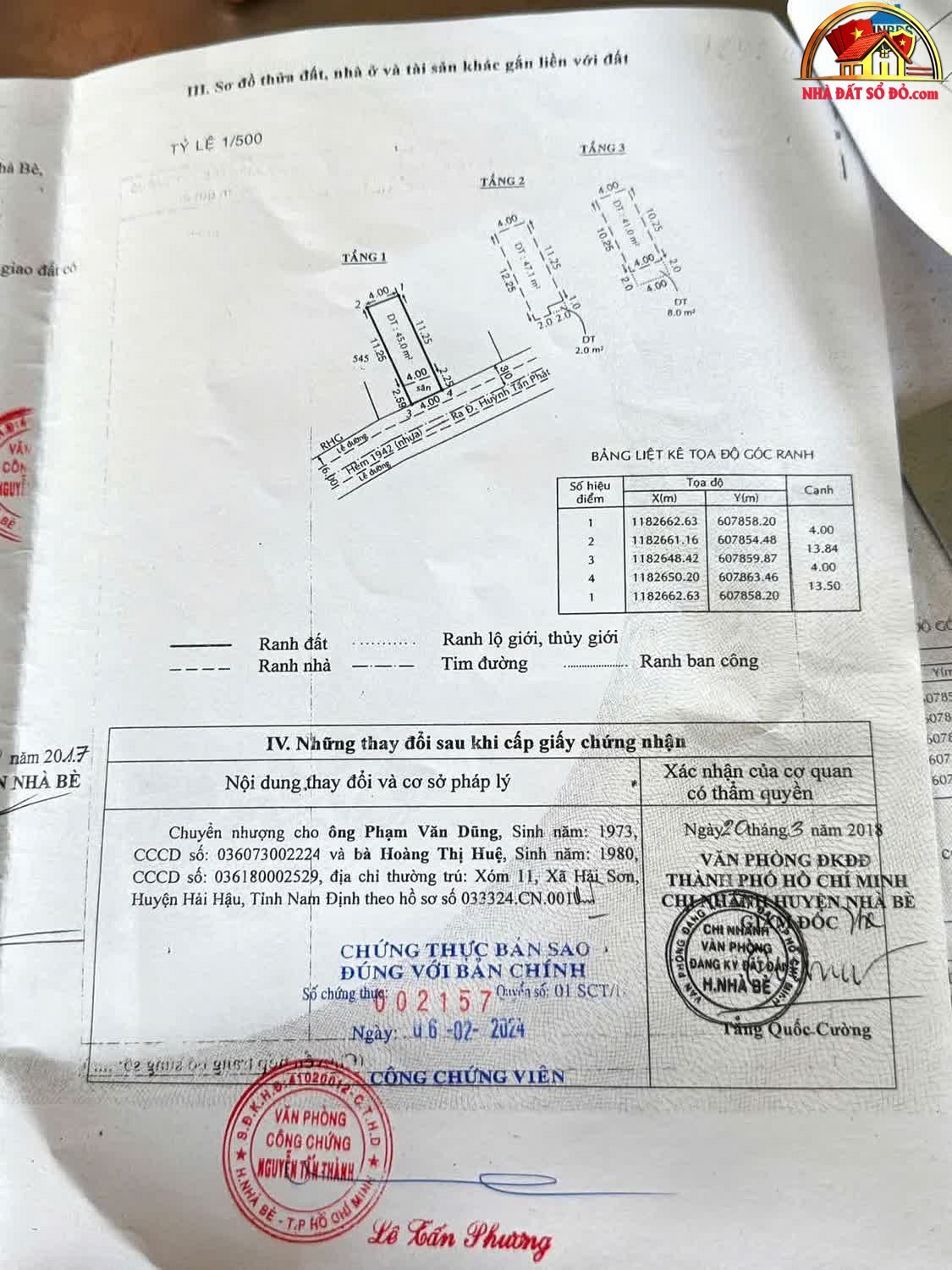 Nhà hẻm 3 tầng, 4PN, giá chỉ 6.5 tỷ, cơ hội đầu tư tuyệt vời – bán nhà riêng – Nhà Bè – TP Hồ Chí Minh – NHÀ ĐẤT BẤT ĐỘNG SẢN SỔ ĐỎ