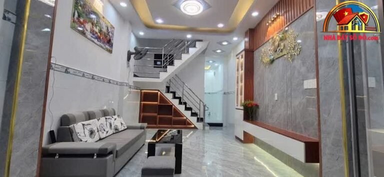 Nhà nở hậu 3 tầng tuyệt đẹp, hẻm rộng gần chợ – Quận 8 – Hồ Chí Minh – NHÀ ĐẤT BẤT ĐỘNG SẢN SỔ ĐỎ