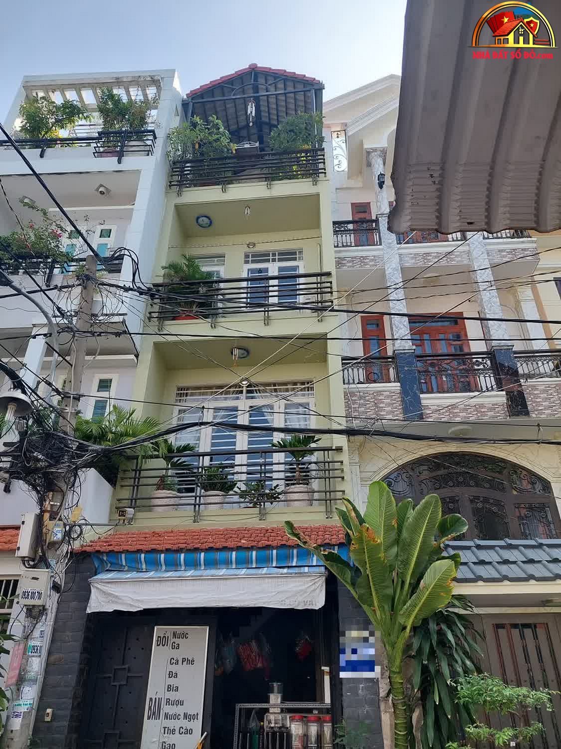Bán nhà 4 tầng hẻm xe hơi Hậu Giang – 40m² – 3.4 tỷ, Quận 6 – Hồ Chí Minh