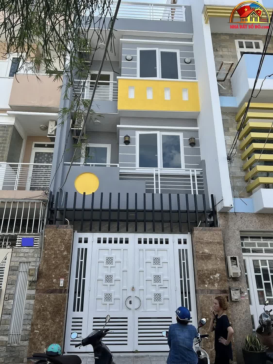 Nhà phố 4 tầng mới xây, ô tô ngủ trong nhà – Quận 7 – NHÀ ĐẤT BẤT ĐỘNG SẢN SỔ ĐỎ