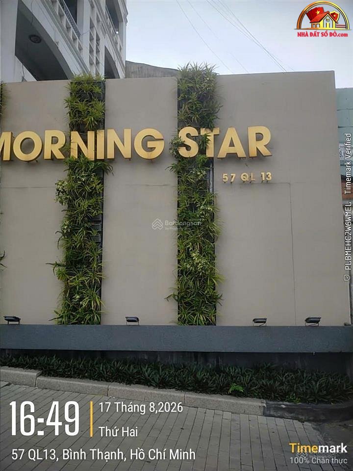 Căn hộ chung cư The Morning Star, nội thất đầy đủ – 5.6 tỷ – Quận Bình Thạnh – NHÀ ĐẤT BẤT ĐỘNG SẢN SỔ ĐỎ