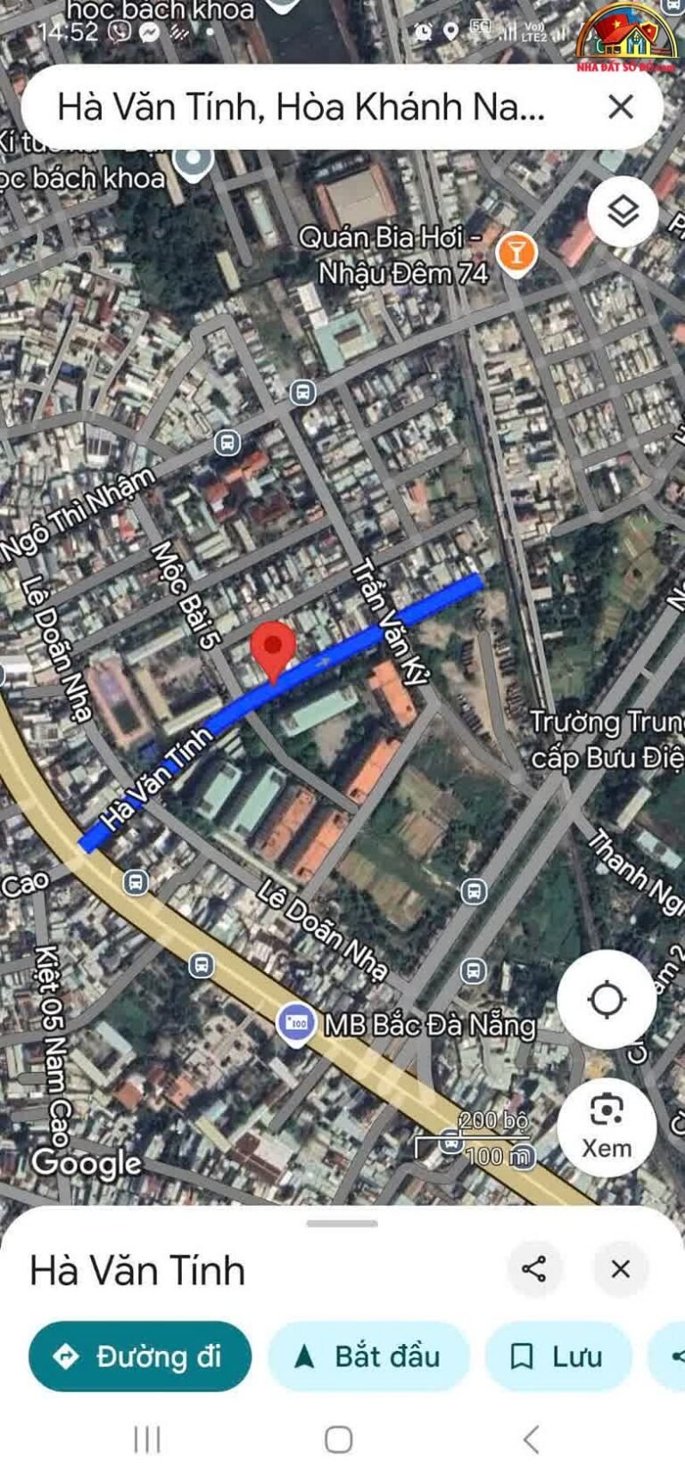 Nhà đẹp 2,5 tầng mặt phố Hà Văn Tính, giá 3.6 tỷ – Liên Chiểu, Đà Nẵng – NHÀ ĐẤT BẤT ĐỘNG SẢN SỔ ĐỎ
