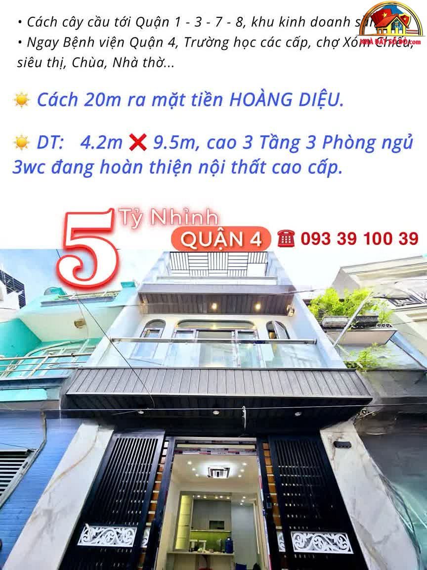 Bán nhà 4 tầng đẳng cấp 56m² giá chỉ 7.3 tỷ – Nhà Bè –