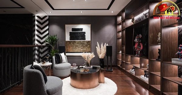 Sự Đột Phá Trong Thiết Kế Biệt Thự Đen Trắng Tại Hà Đông