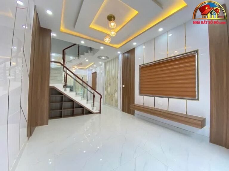 Nhà 4 tầng đẹp như mơ, hẻm yên tĩnh tại Huỳnh Thị Đồng – Nhà Bè – Hồ Chí Minh – NHÀ ĐẤT BẤT ĐỘNG SẢN SỔ ĐỎ