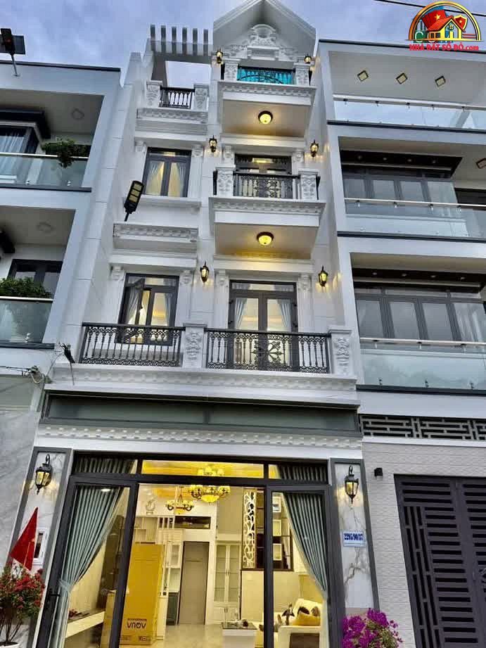 Nhà Đẹp 4 Tầng Hẻm Ô Tô 8m, 55m² Chỉ 6.9 Tỷ Tại Nh… – Bán nhà trong ngõ, hẻm Huyện Nhà Bè – TP Hồ Chí Minh giá 5 – 7 tỷ