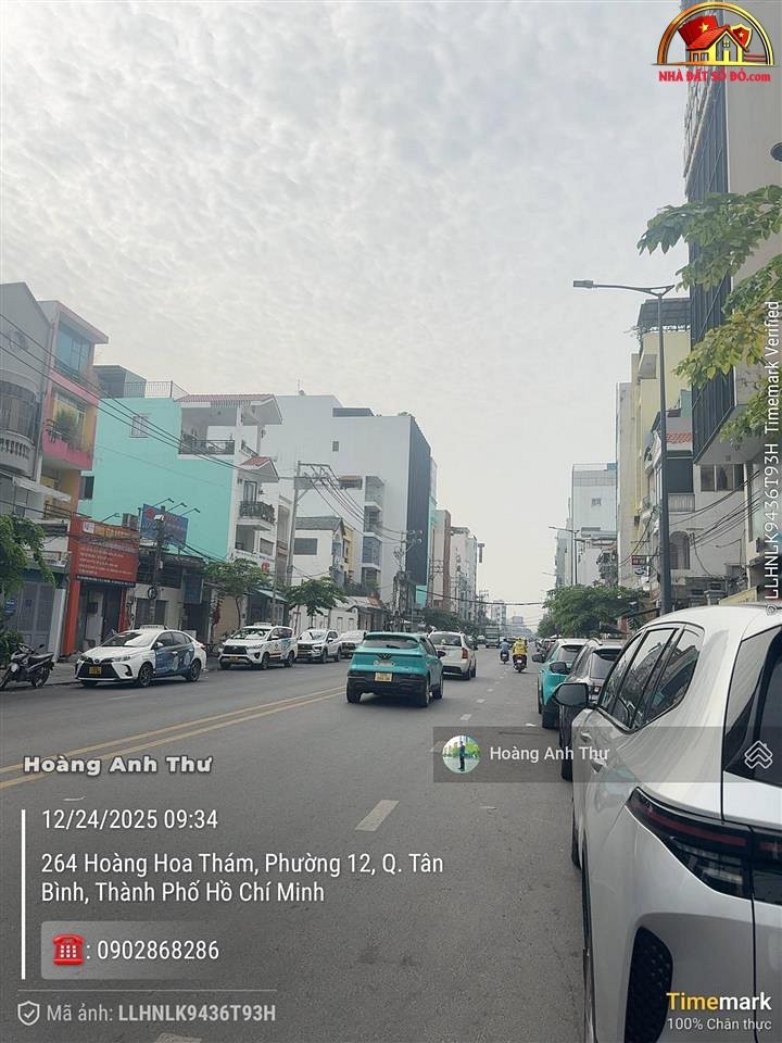 Bán nhà mặt tiền Hoàng Hoa Thám – 102m² – 25.9 tỷ – cơ hội không thể bỏ lỡ